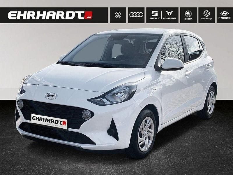 Weiß Gebraucht 2021 Hyundai i10 Select Kleinwagen | 8.989 € (Guter Preis) - Bild 1/3