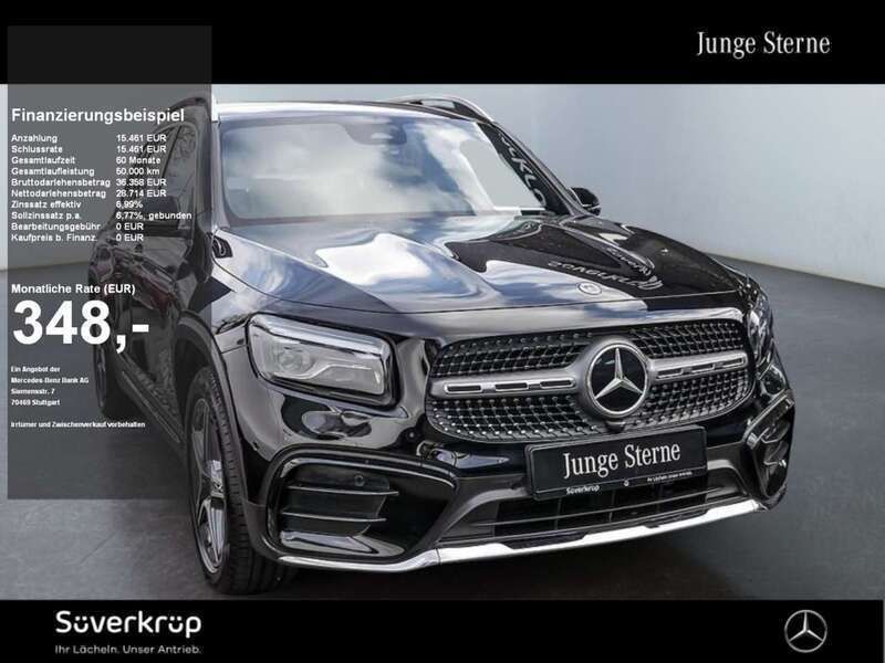 Schwarz Gebraucht 2024 Mercedes GLB200 AMG SUV | 42.420 € (Fairer Preis) - Bild 1/2