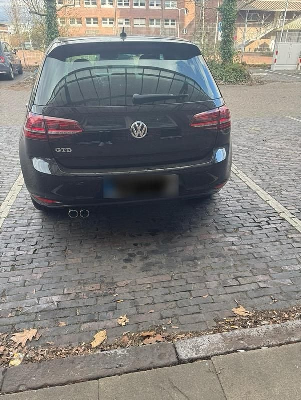 Gebraucht VW Golf VII GTD 184 PS (135 kW) 2016 Schwarz Limousine