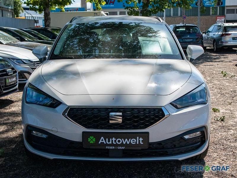 Gebraucht Seat Leon Style 110 PS (80 kW) 2022 Weiss Kombi