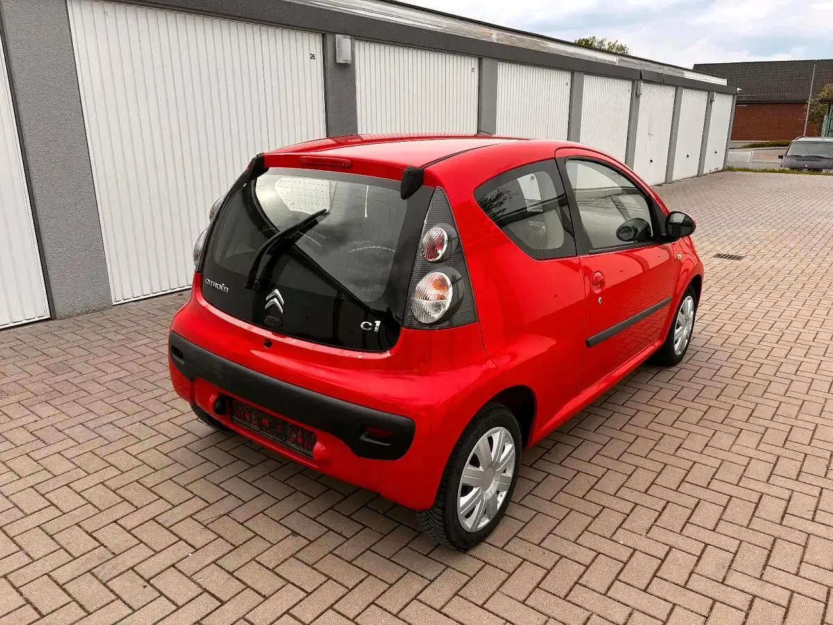 Brugt Citroën C1 68 HK (50 kW) 2012 Rød Hatchback