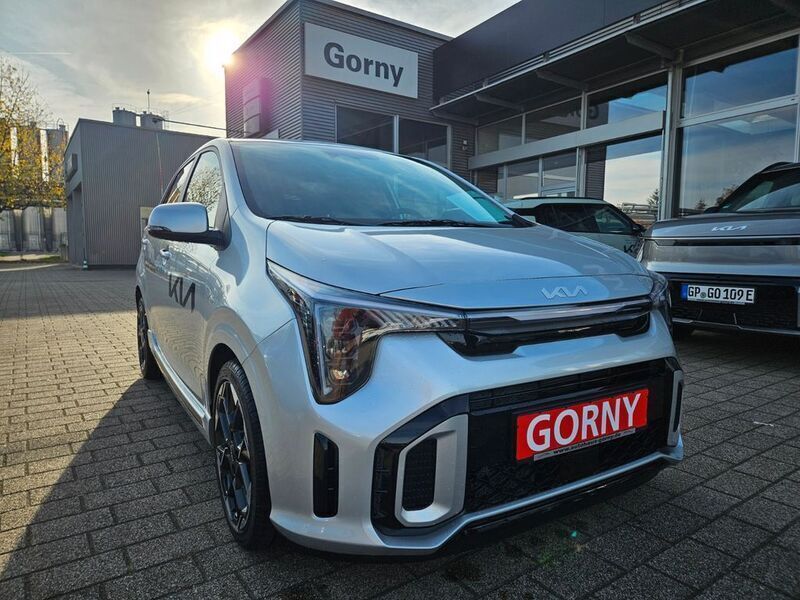 Silber Neu 2024 Kia Picanto GT-Line Kleinwagen | 18.699 € (Fairer Preis) - Bild 1/4