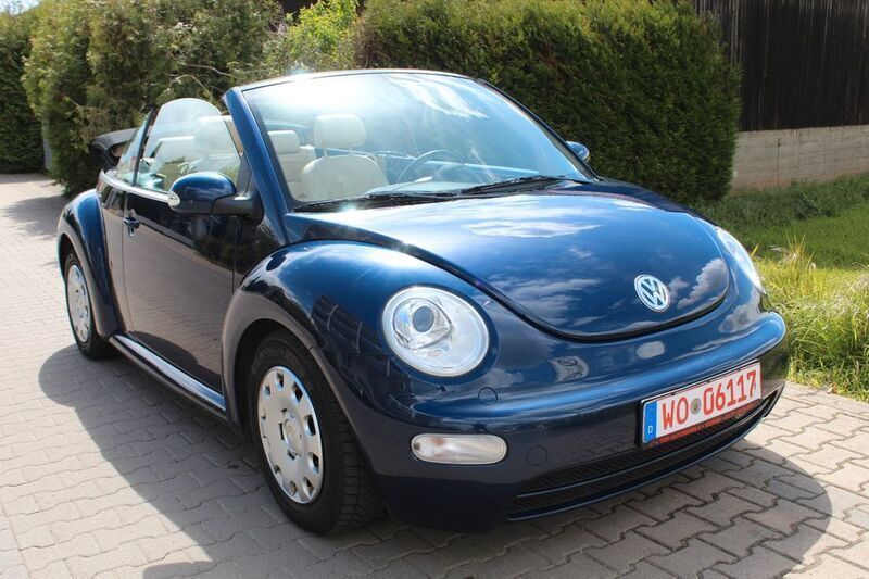 Gebraucht VW New Beetle Cabriolet 101 PS (74 kW) 2003 Blau Cabrio
