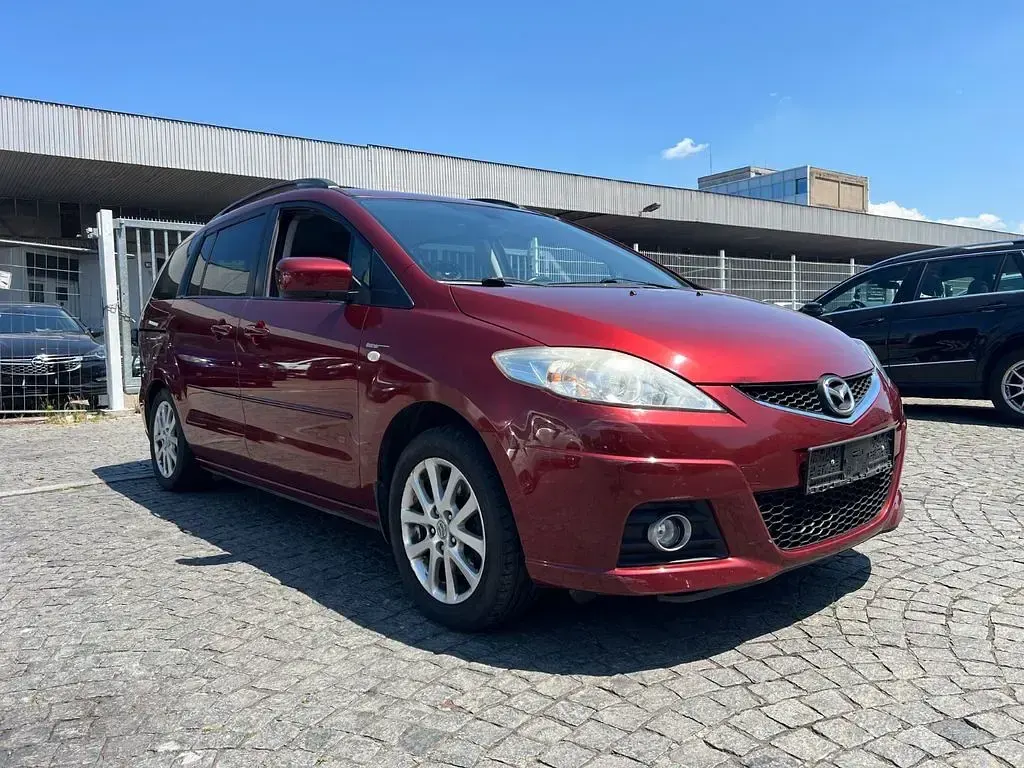 Gebraucht Mazda 5 Exclusive 116 PS (85 kW) 2009 Rot Van / Kleinbus