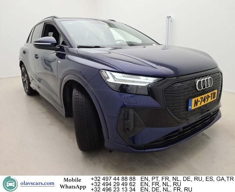 Gebraucht Audi Q4 e-tron S-Line 150 kW (204 PS) 2021 Blau SUV
