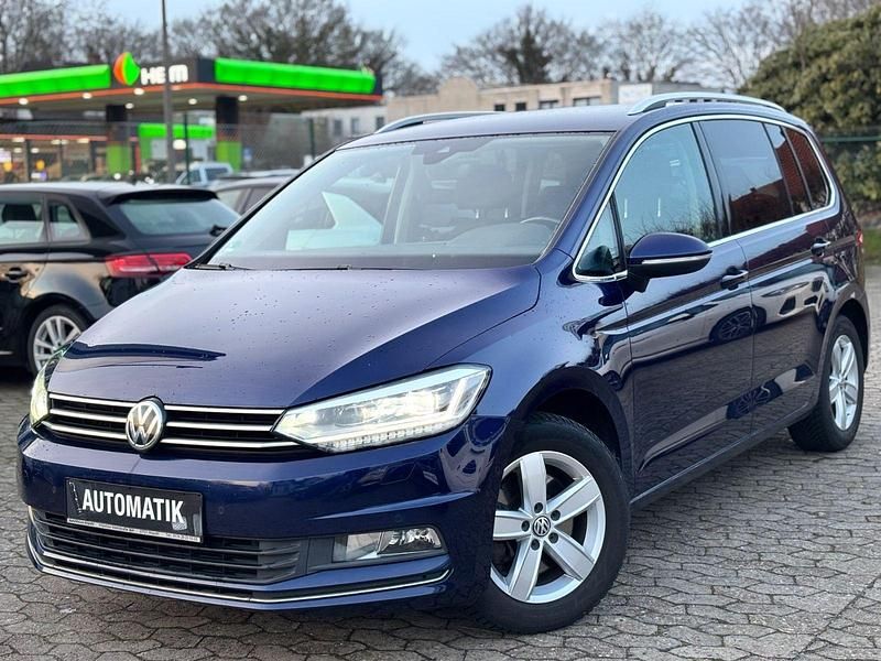 Gebraucht VW Touran Highline 190 PS (139 kW) 2016 Blau Van / Kleinbus