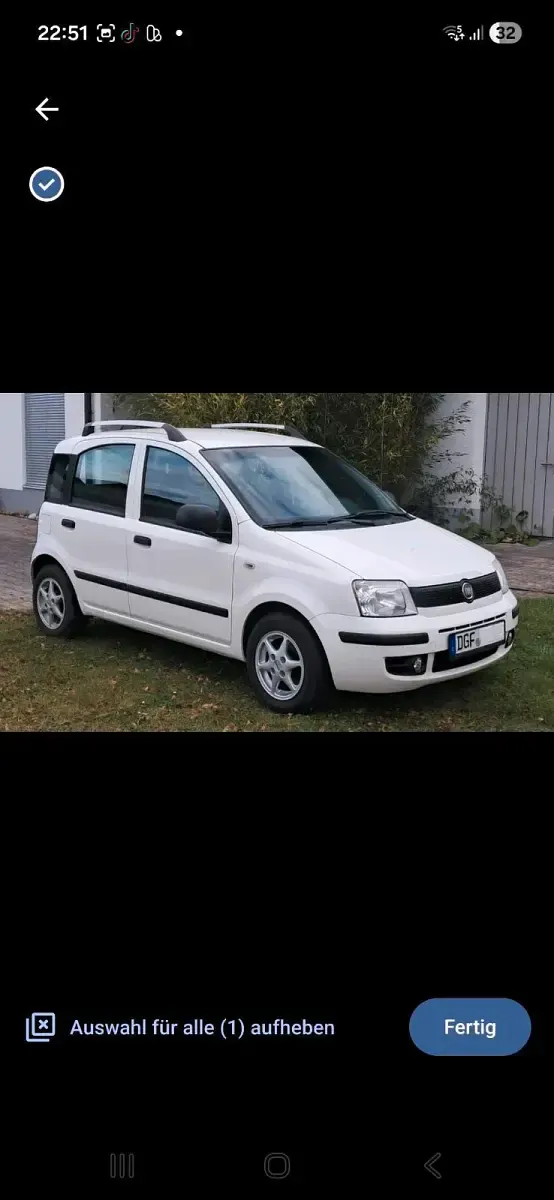 Gebraucht Fiat Panda 75 PS (55 kW) 2012 Weiß Kleinwagen