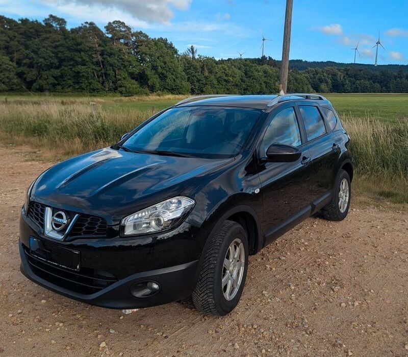 Schwarz Gebraucht 2010 Nissan Qashqai +2 Acenta SUV | 7.700 € (Fairer Preis) - Bild 1/4