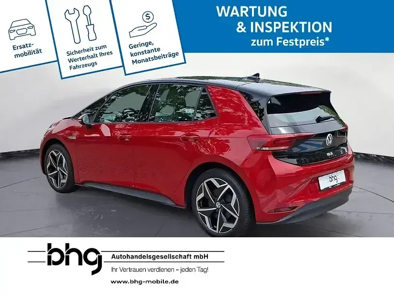 Gebraucht VW ID.3 Pure 110 kW (150 PS) 2022 Rot Kleinwagen