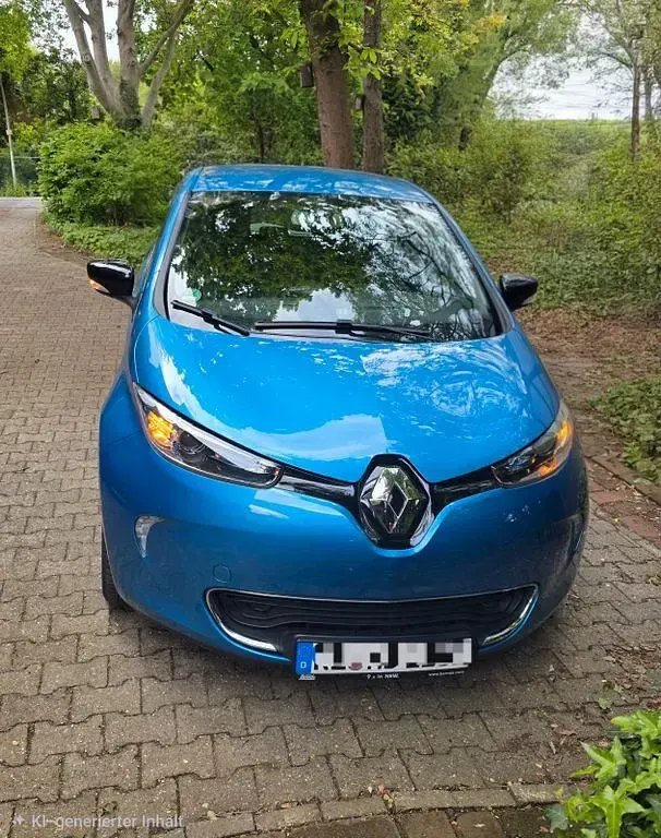 Usata Renault Zoe 67 kW (92 CV) 2017 Blu Utilitaria
