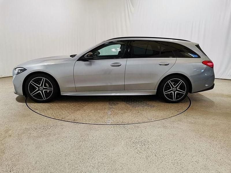 Gebraucht Mercedes C200 AMG line 204 PS (150 kW) 2022 Hightechsilber metallic Kombi