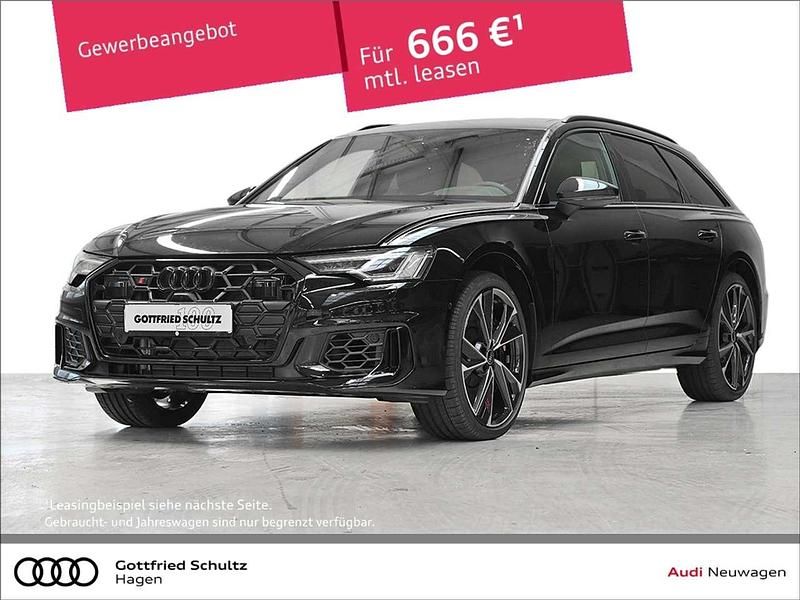 Mythosschwarz metallic Neu 2025 Audi S6 Sport Kombi | 79.790 € (Superpreis) - Bild 1/4