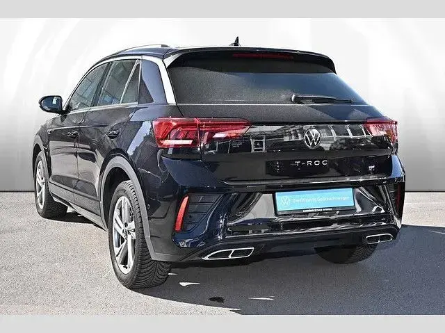 Gebraucht VW T-Roc R-line 110 PS (80 kW) 2024 Schwarz SUV