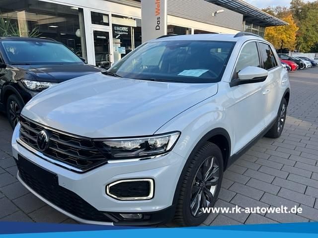 Silber Gebraucht 2021 VW T-Roc Sport SUV | 33.490 € (Teuer) - Bild 1/3
