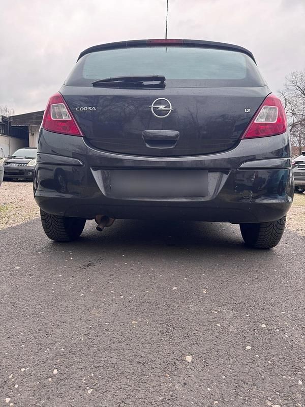 Gebraucht Opel Corsa 80 PS (58 kW) 2007 Schwarz Kleinwagen