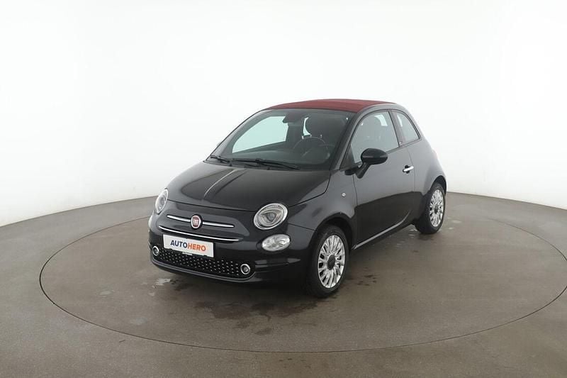 Schwarz Gebraucht 2020 Fiat 500C Lounge Cabrio | 11.170 € (Guter Preis) - Bild 1/3