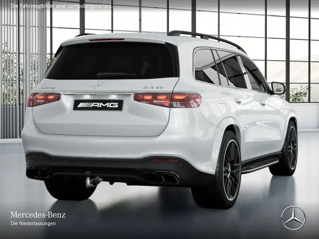 Gebraucht Mercedes GLS63 AMG Night 612 PS (450 kW) 2026 Weiß SUV