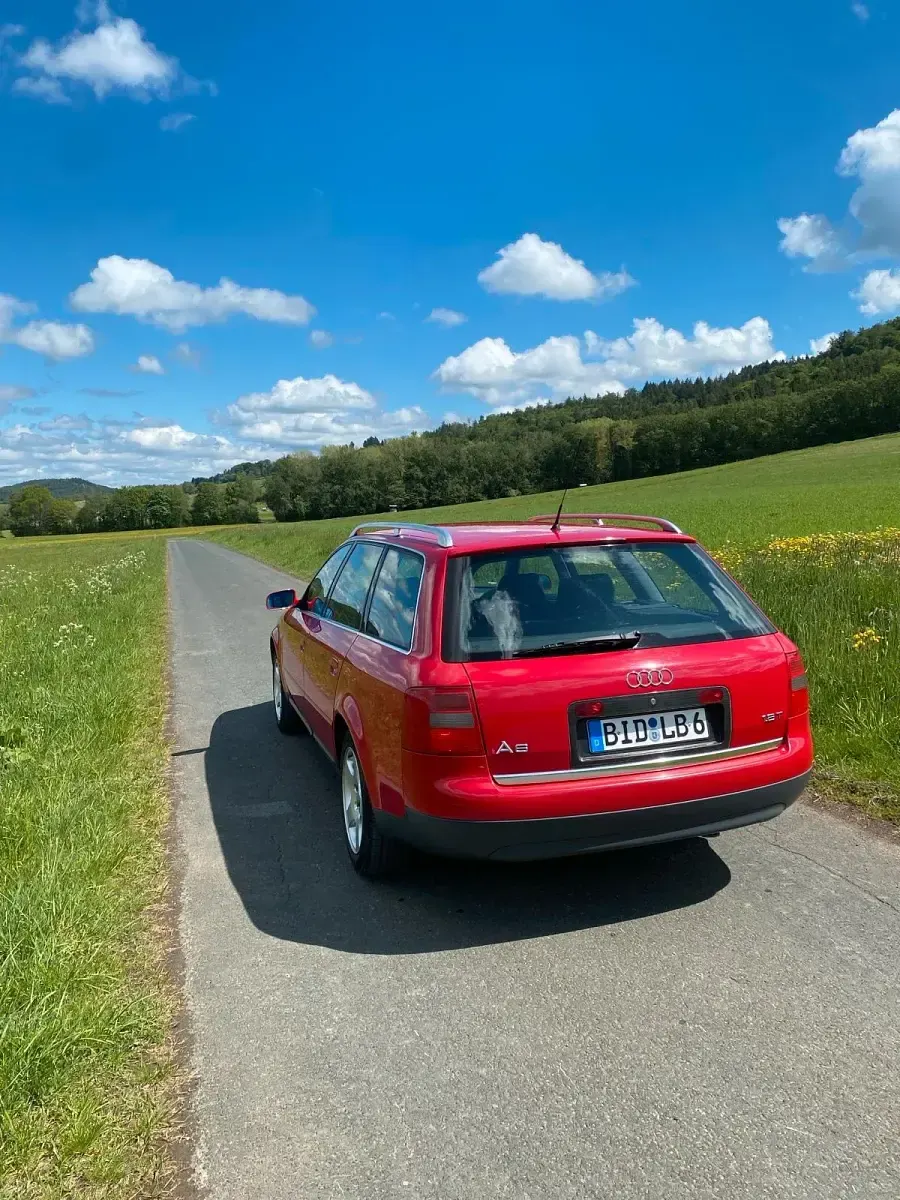 Brugt Audi A6 150 HK (110 kW) 1999 Rød Stationcar