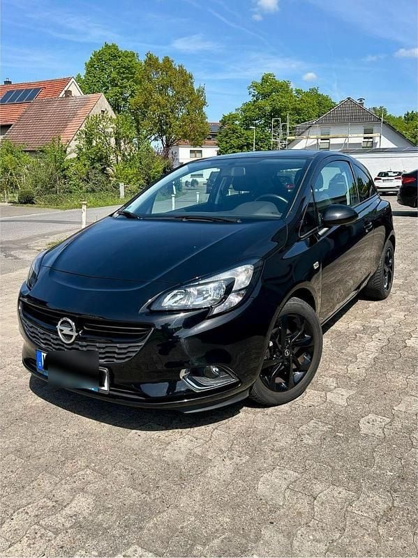 Schwarz Gebraucht 2016 Opel Corsa Color Edition Kleinwagen | 6.499 € (Superpreis) - Bild 1/4