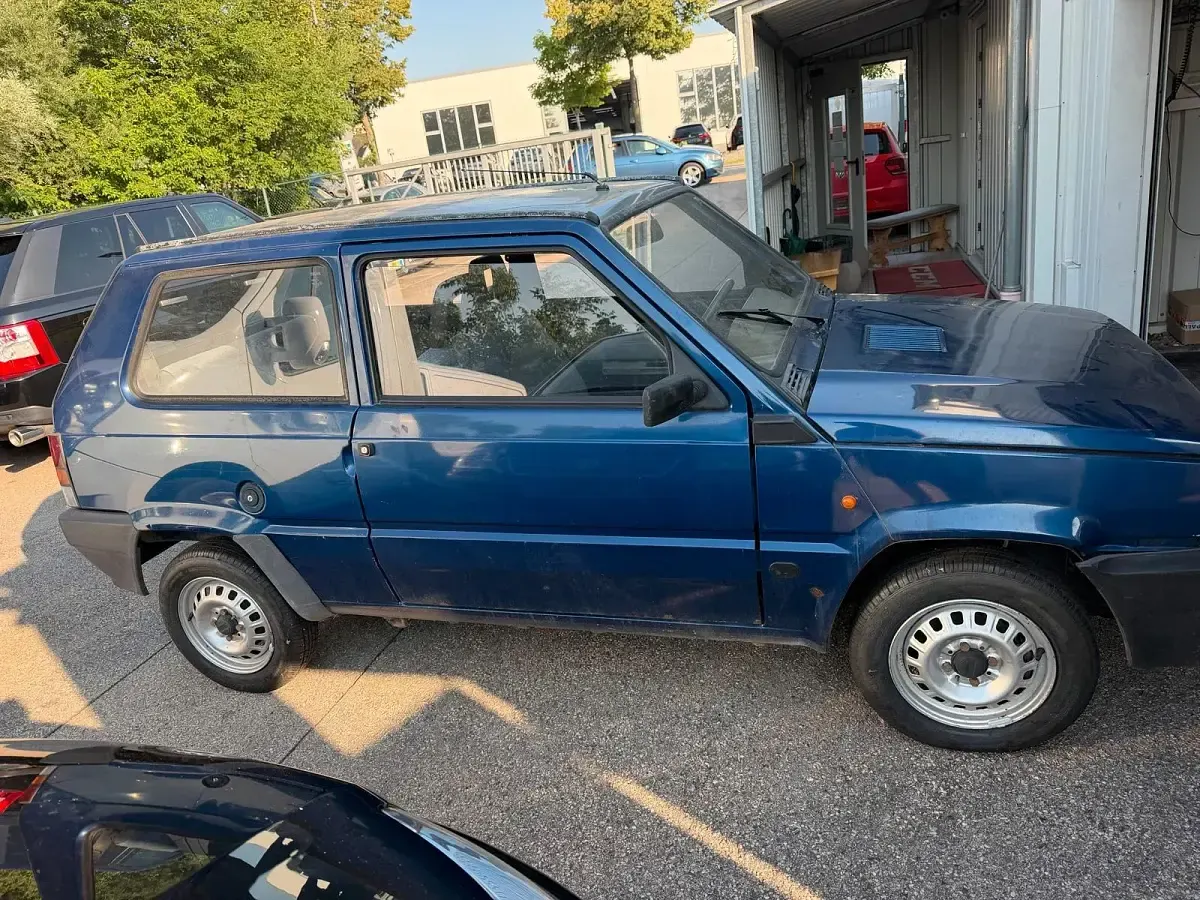 Gebraucht Fiat Panda Young 39 PS (28 kW) 1998 Blau Kleinwagen