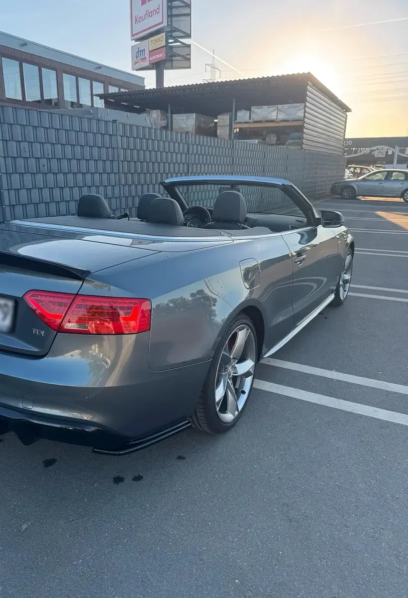 Używany Audi A5 Cabriolet 190 KM (139 kW) 2016 Szary Kabriolet