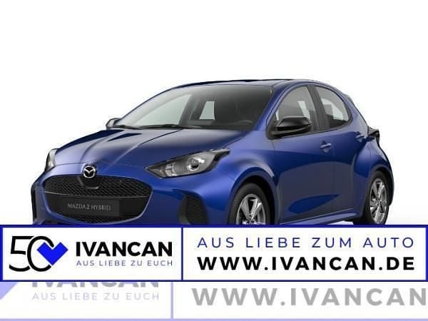 Neu Mazda 2 Exclusive-Line 116 PS (85 kW) 2025 Blau (glass blue) Kleinwagen