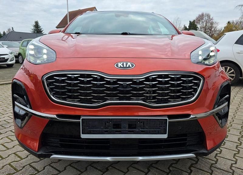 Gebraucht Kia Sportage GT-Line 136 PS (100 kW) 2019 Orange SUV
