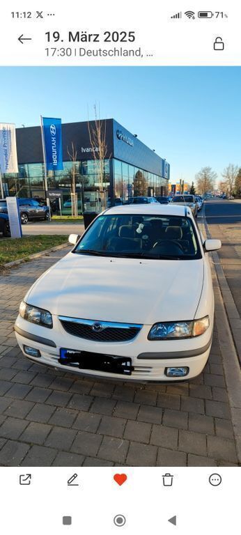 Weiß Gebraucht 1998 Mazda 626 Exclusive Limousine | 3.600 € (Etwas zu teuer) - Bild 1/4