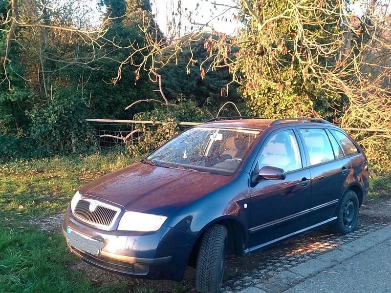 Blau Gebraucht 2003 Skoda Fabia Comfort Kombi | 1.300 € (Fairer Preis) - Bild 1/4