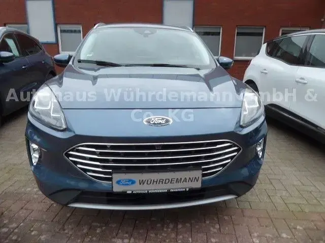Gebraucht Ford Kuga Titanium X 152 PS (111 kW) 2022 Chromablau metallic SUV