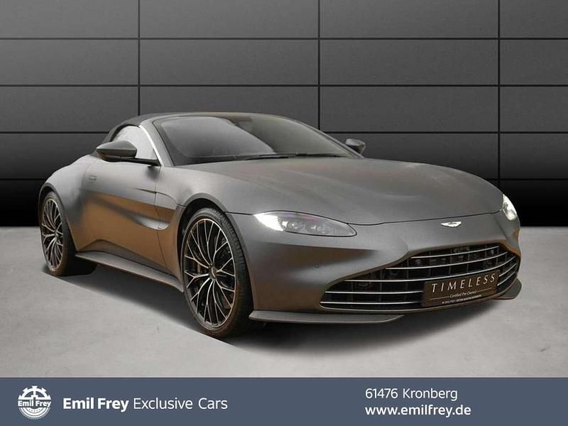 Satin xenon grey Gebraucht 2022 Aston Martin V8 Coupé | 124.008 € (Teuer) - Bild 1/4