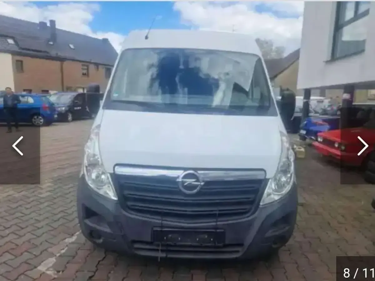 Gebraucht Opel Movano 125 PS (91 kW) 2015 Arktisweiss Van / Kleinbus