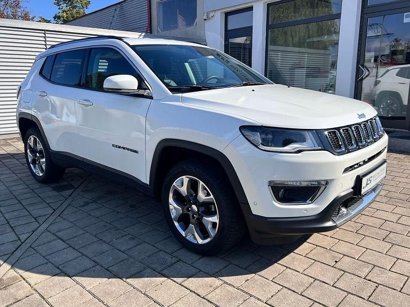 Bianco Gebraucht 2019 Jeep Compass Limited SUV | 18.500 € (Fairer Preis) - Bild 1/4