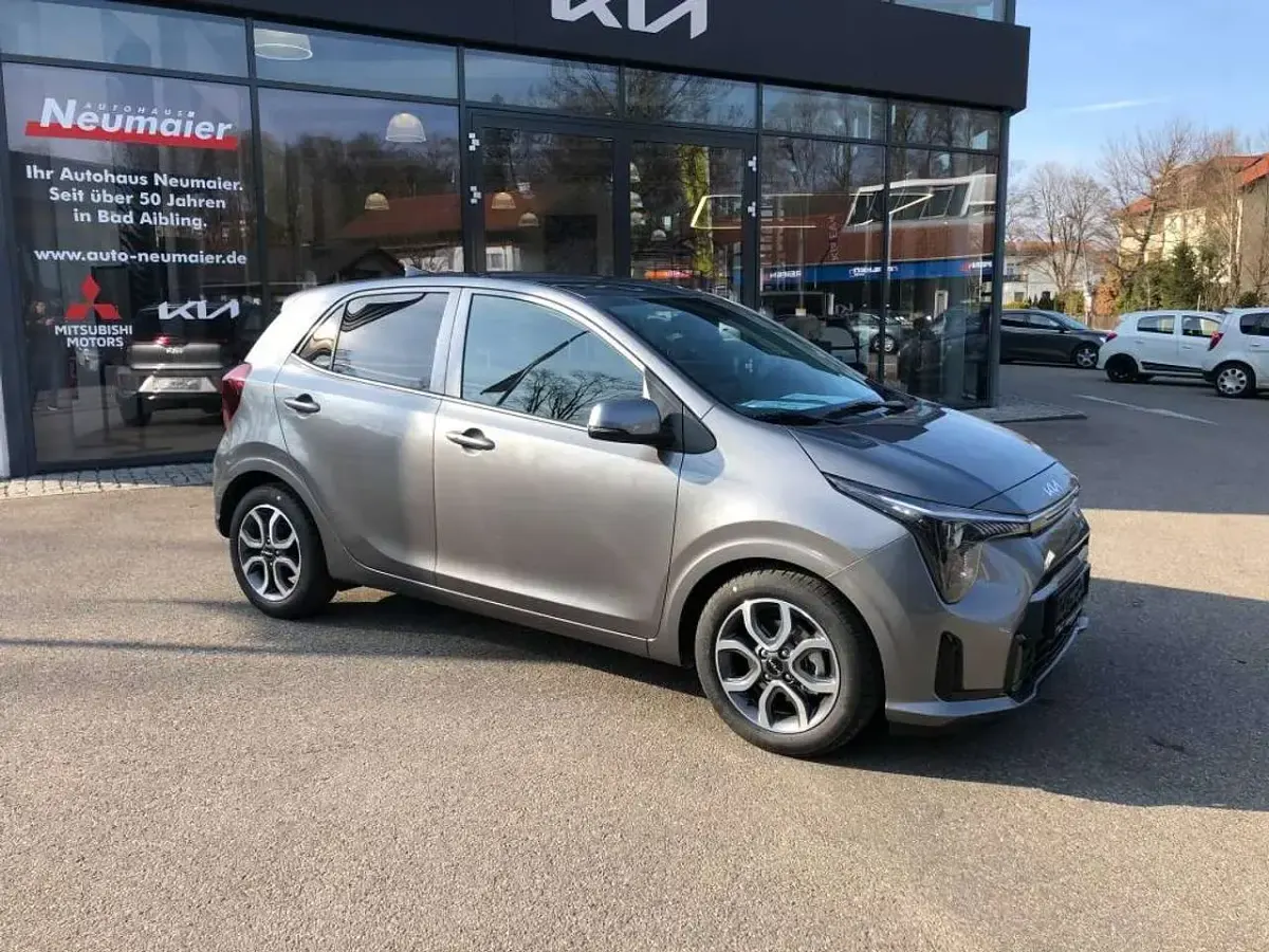 Neu Kia Picanto Spirit 68 PS (50 kW) 2026 M7g : astrograu metallic Kleinwagen