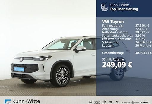 Gebraucht VW Tayron Life 150 PS (110 kW) 2025 Weiß SUV