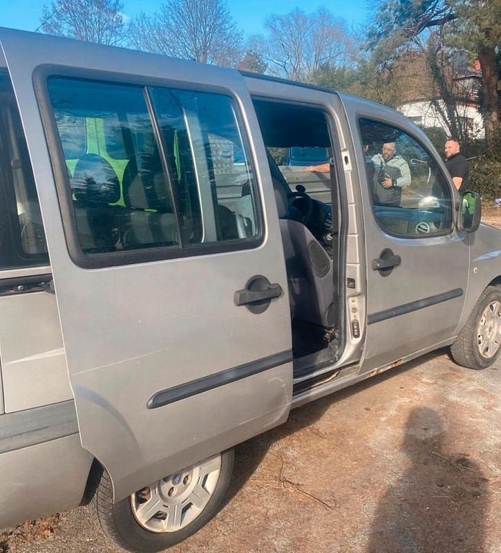 Gebraucht Fiat Doblò 90 PS (66 kW) 2004 Grau Van / Kleinbus