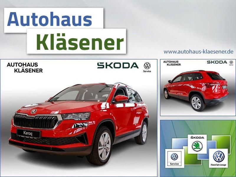 Rot Neu 2025 Skoda Karoq Selection SUV | 38.490 € (Etwas zu teuer) - Bild 1/3