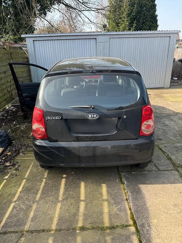 Gebraucht Kia Picanto 69 PS (50 kW) 2010 Schwarz Kleinwagen