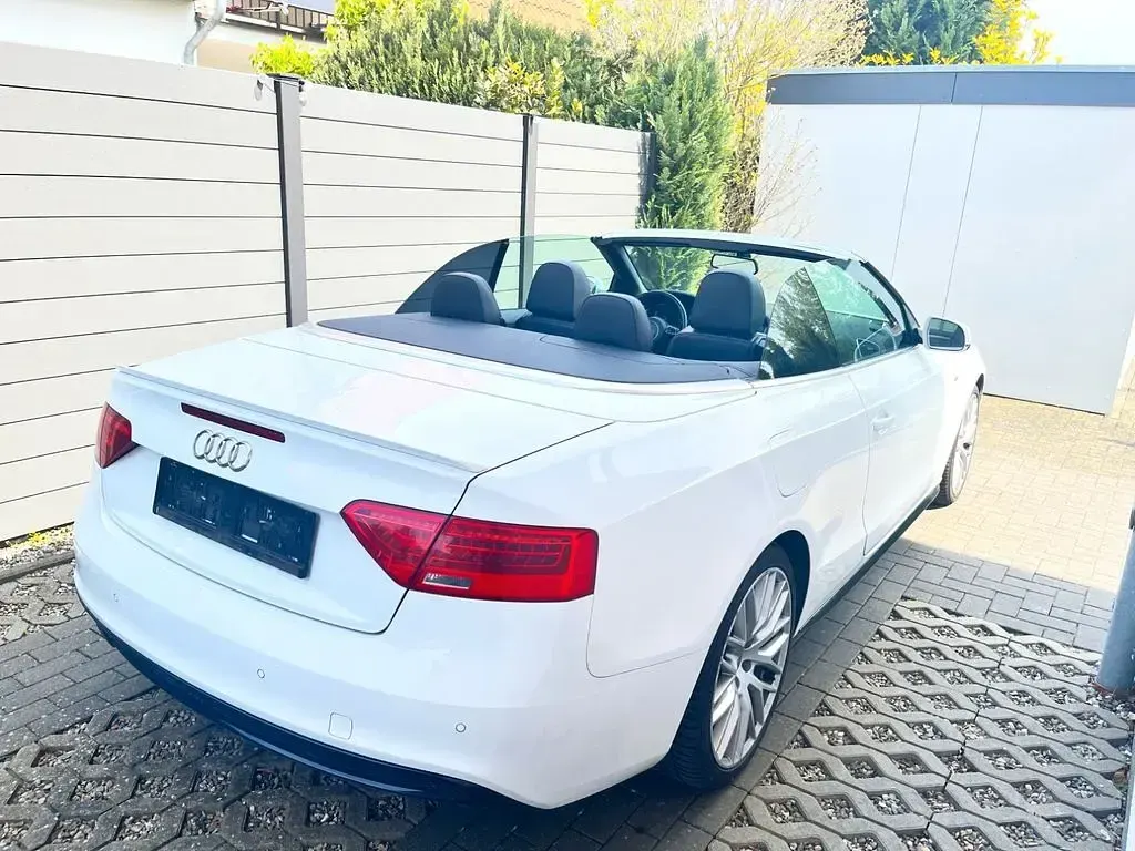 Używany Audi A5 Cabriolet S-Line 190 KM (139 kW) 2016 Biały Kabriolet