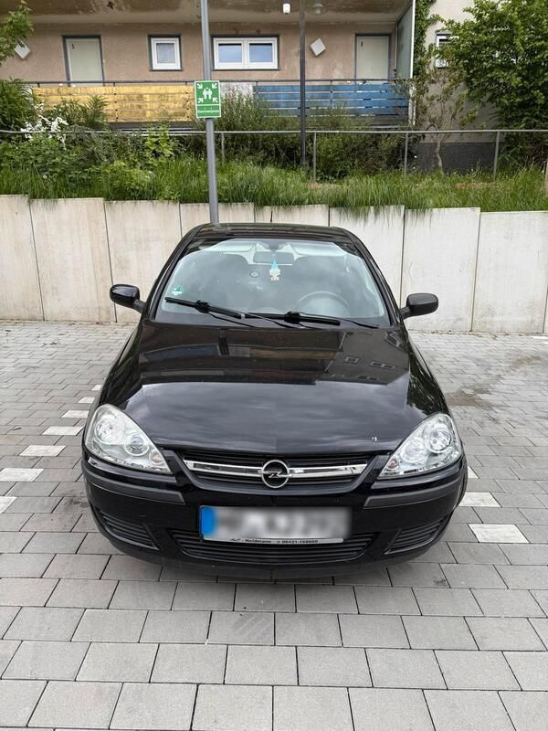 Schwarz Gebraucht 2004 Opel Corsa Coupé | 1.800 € - Bild 1/4
