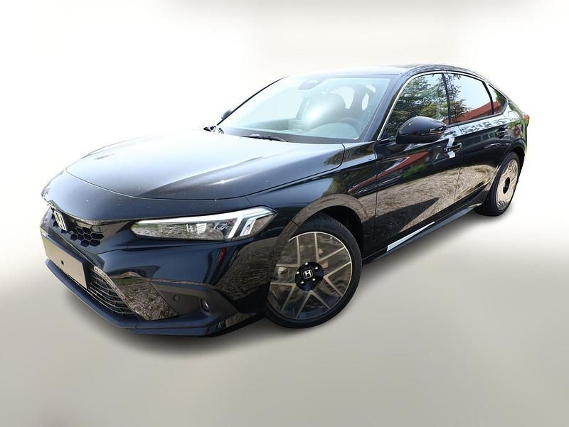 Crystal black pearl Neu 2025 Honda Civic Advance Limousine | 35.892 € (Fairer Preis) - Bild 1/4