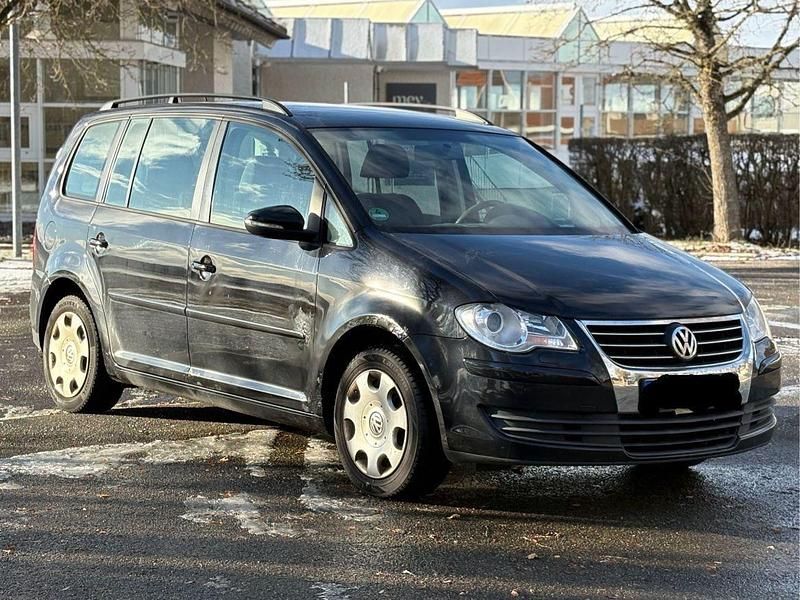 Gebraucht VW Touran 140 PS (102 kW) 2009 Schwarz Van / Kleinbus