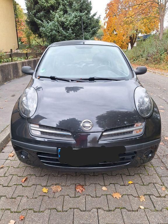 Schwarz Gebraucht 2006 Nissan Micra Kleinwagen | 1.000 € (Superpreis) - Bild 1/4