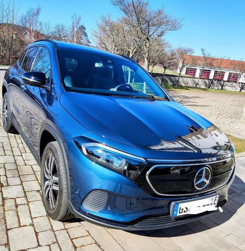 Blau Gebraucht 2022 Mercedes EQA250 Progressive SUV | 30.650 € (Fairer Preis) - Bild 1/4