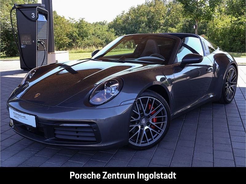 Achatgraumetallic Gebraucht 2024 Porsche 911 Targa 4S Chrono Cabrio | 166.680 € (Superpreis) - Bild 1/4
