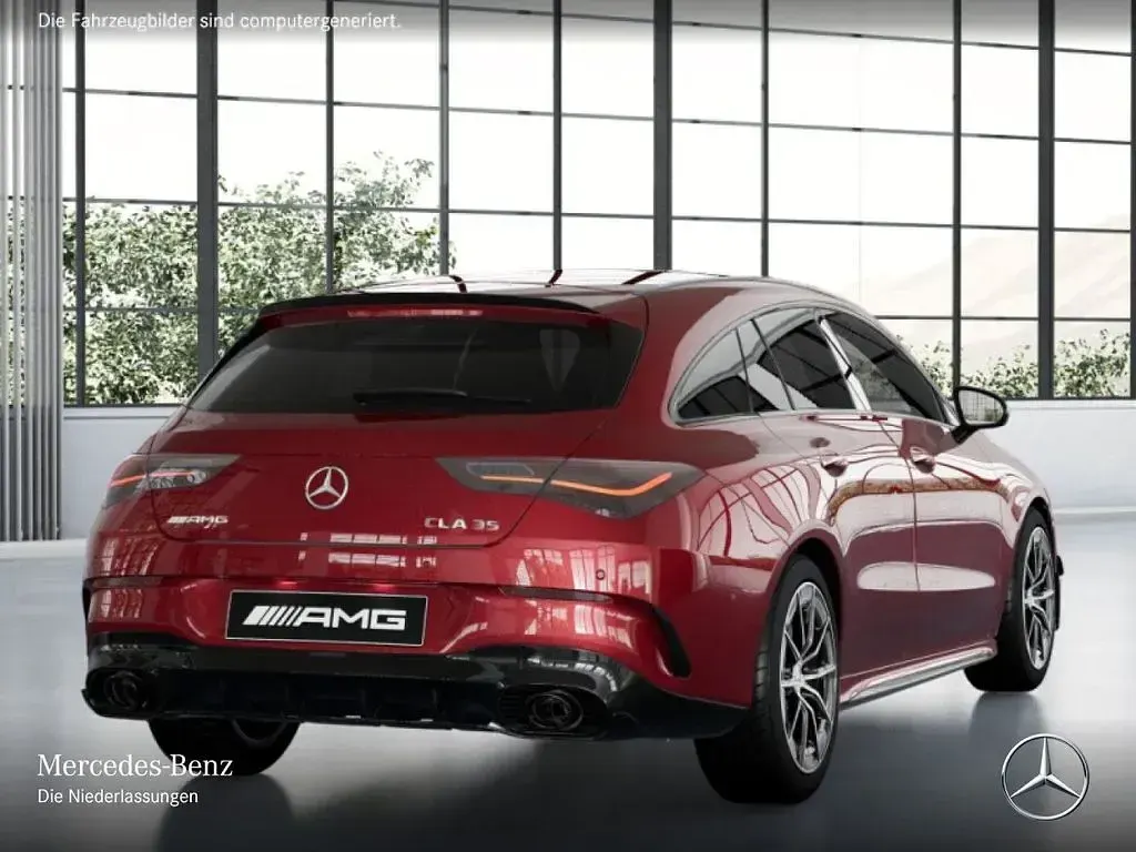 Gebraucht Mercedes CLA35 AMG Advanced Plus 306 PS (225 kW) 2025 Rot Coupé