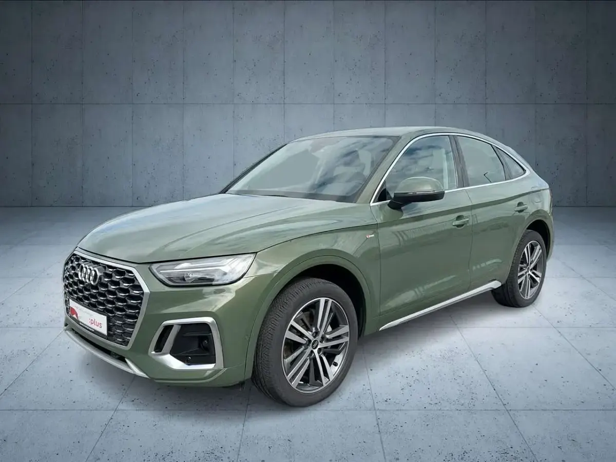 Gebraucht Audi Q5 Sportback S-Line 299 PS (219 kW) 2023 Distriktgrün metallic SUV
