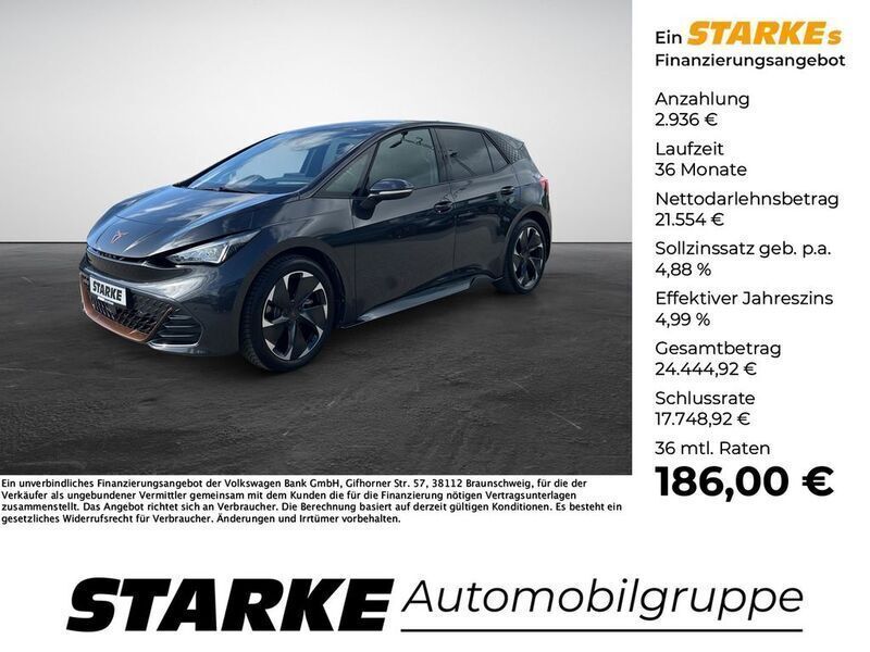 Grau (quasargrau) Gebraucht 2022 Cupra Born Kleinwagen | 24.490 € (Fairer Preis) - Bild 1/3