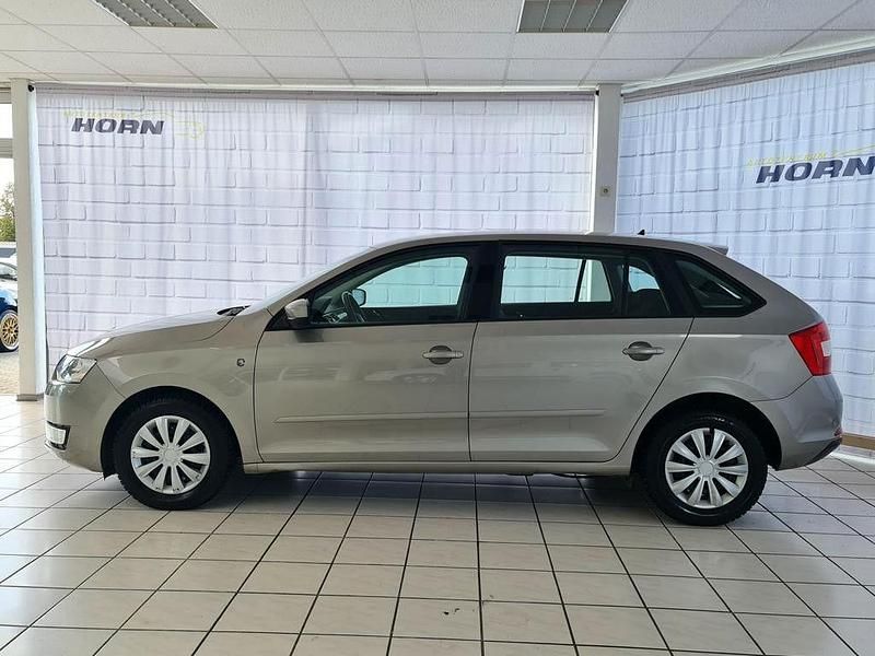 Gebraucht Skoda Rapid Ambition 86 PS (63 kW) 2014 Beige Kombi