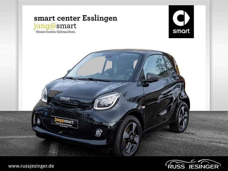 Schwarz Gebraucht 2021 Smart ForTwo Coupé Passion Kleinwagen | 12.880 € (Fairer Preis) - Bild 1/2